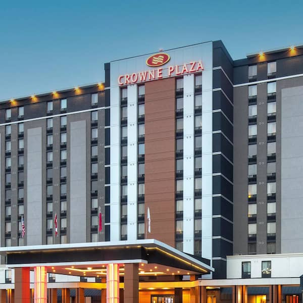 Photo of the Crowne Plaza.